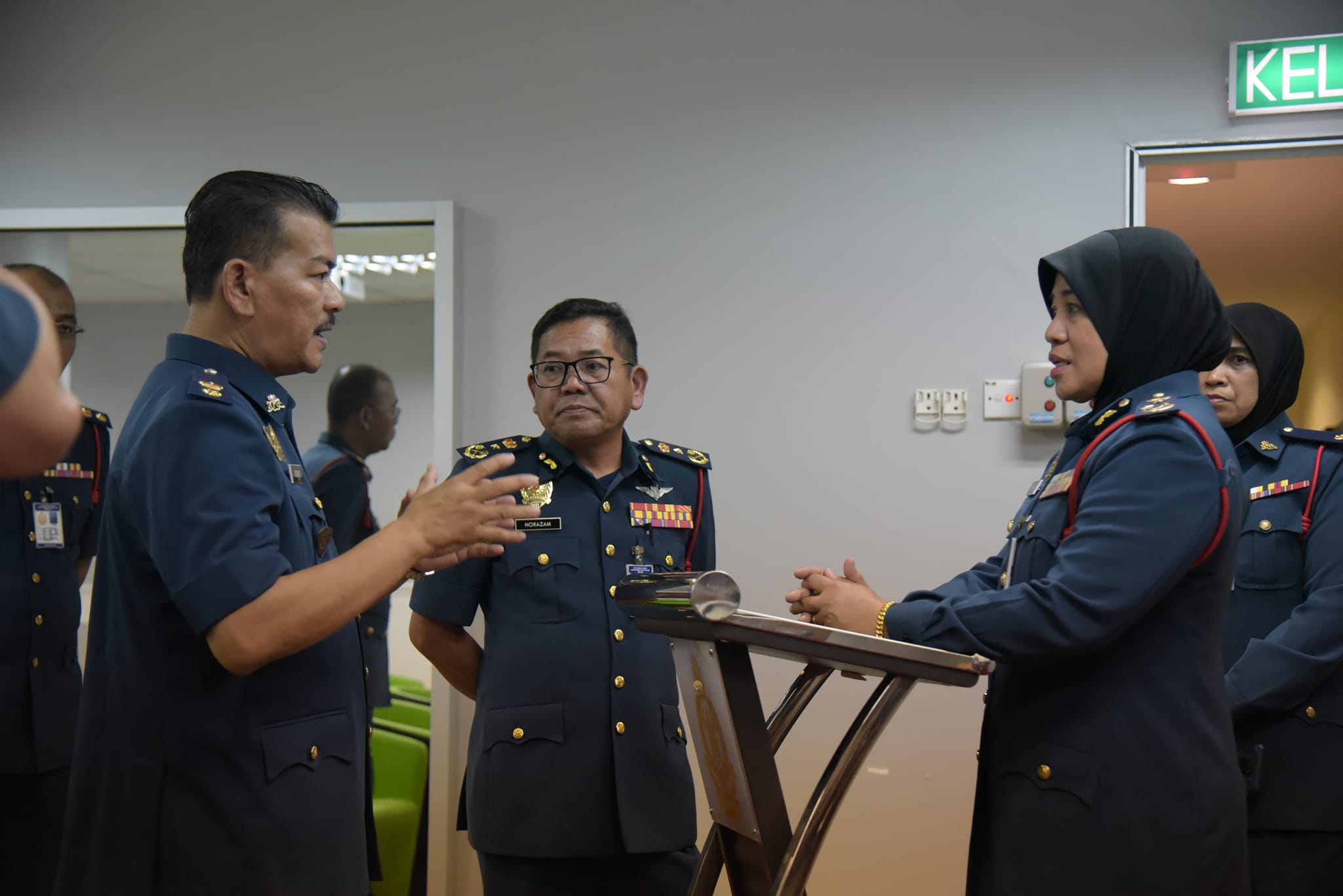 LAWATAN PENGARAH BAHAGIAN LATIHAN JBPM KE ABPMWU