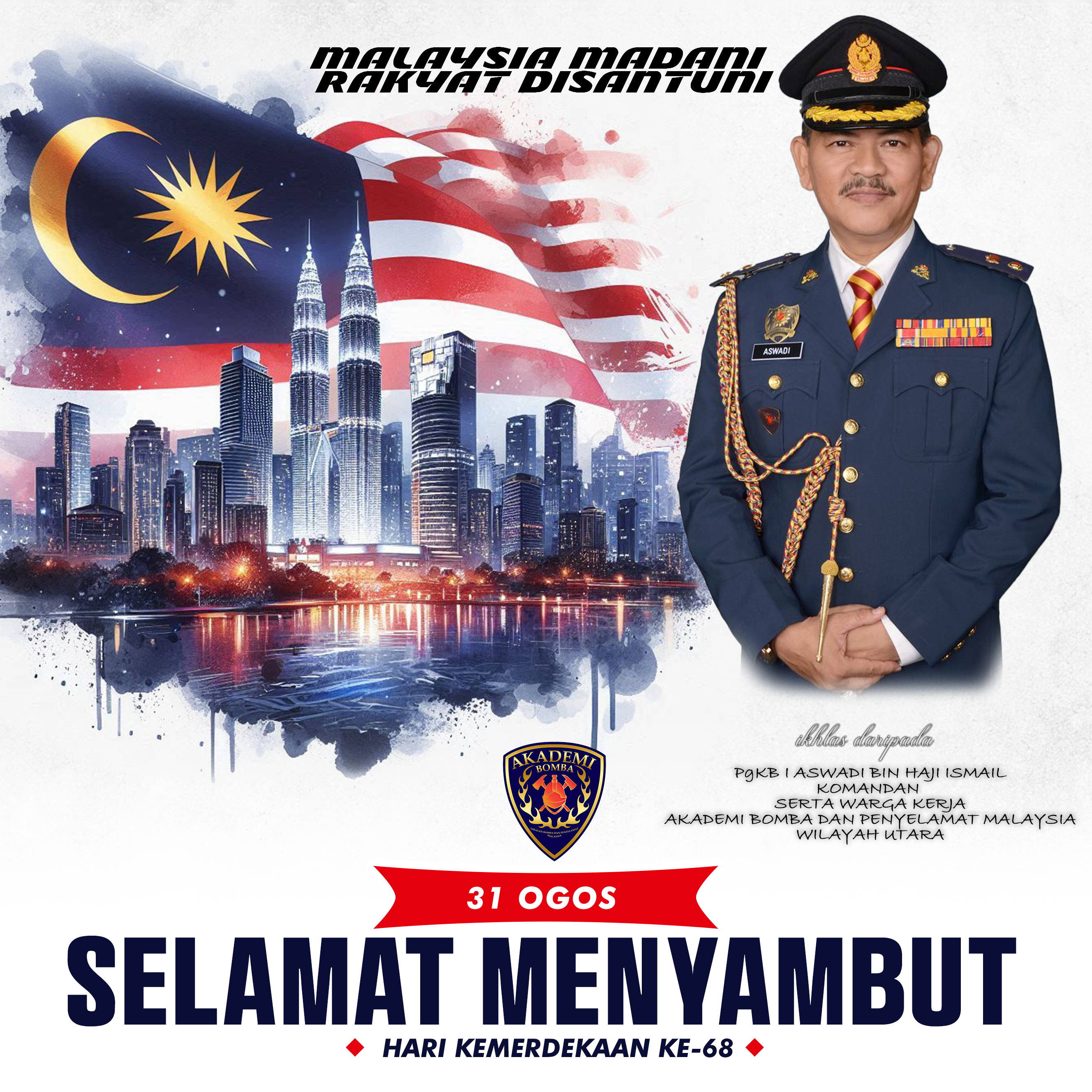 Selamat Menyambut Hari Kemerdekaan ke-68 Tahun