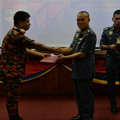 Majlis Penutupan Kursus Structural Fire Fighting Advanced Course for Fire Service and Civil Department of Bangladesh 2017 (12 - 23 Jun 2017) (2)