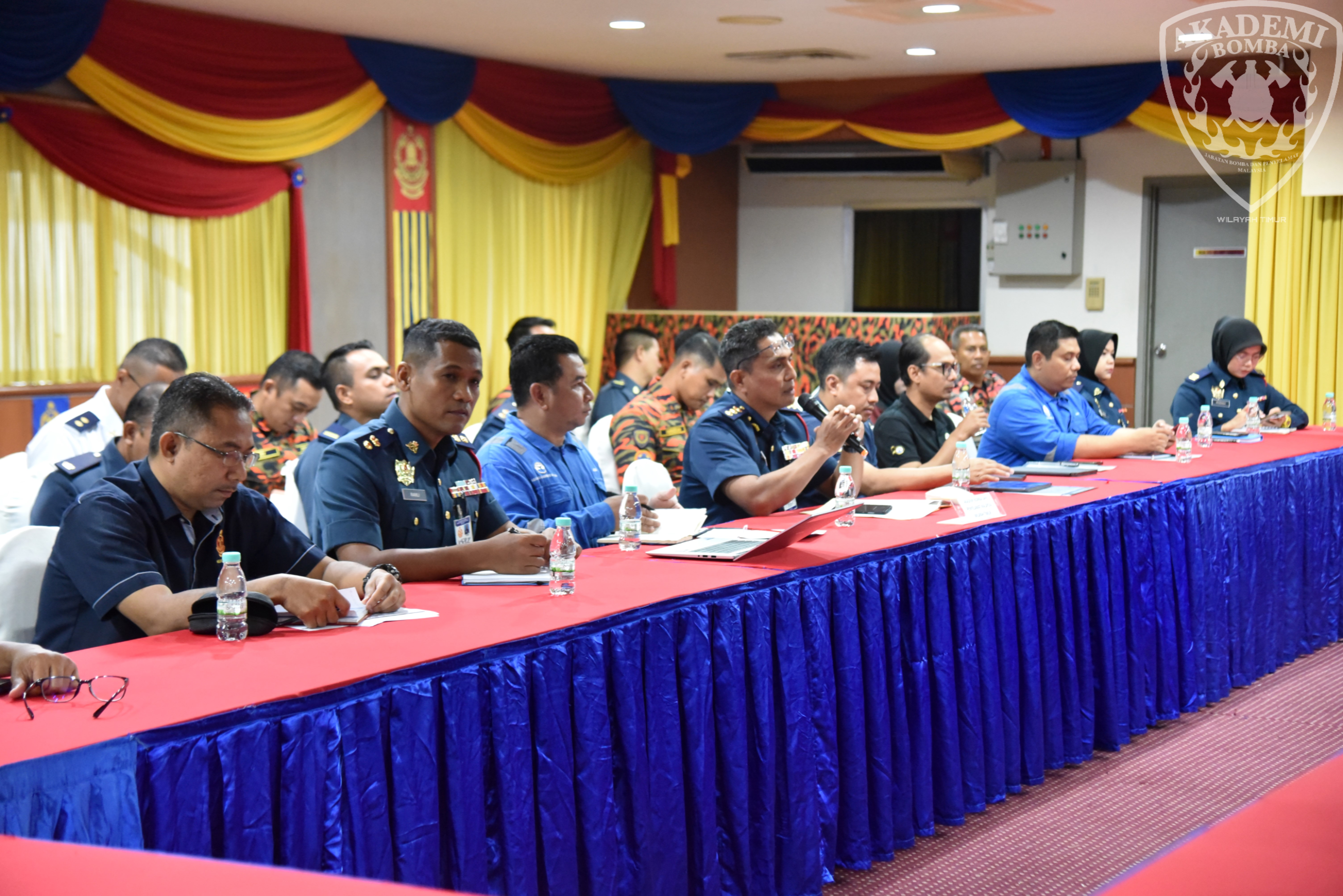 MESYUARAT PENYELARASAN USAHASAMA ANTARA AKADEMI BOMBA DAN PENYELAMAT MALAYSIA WILAYAH TIMUR DAN HOSPITAL SULTAN ZAINAL ABIDIN (HoSZA)